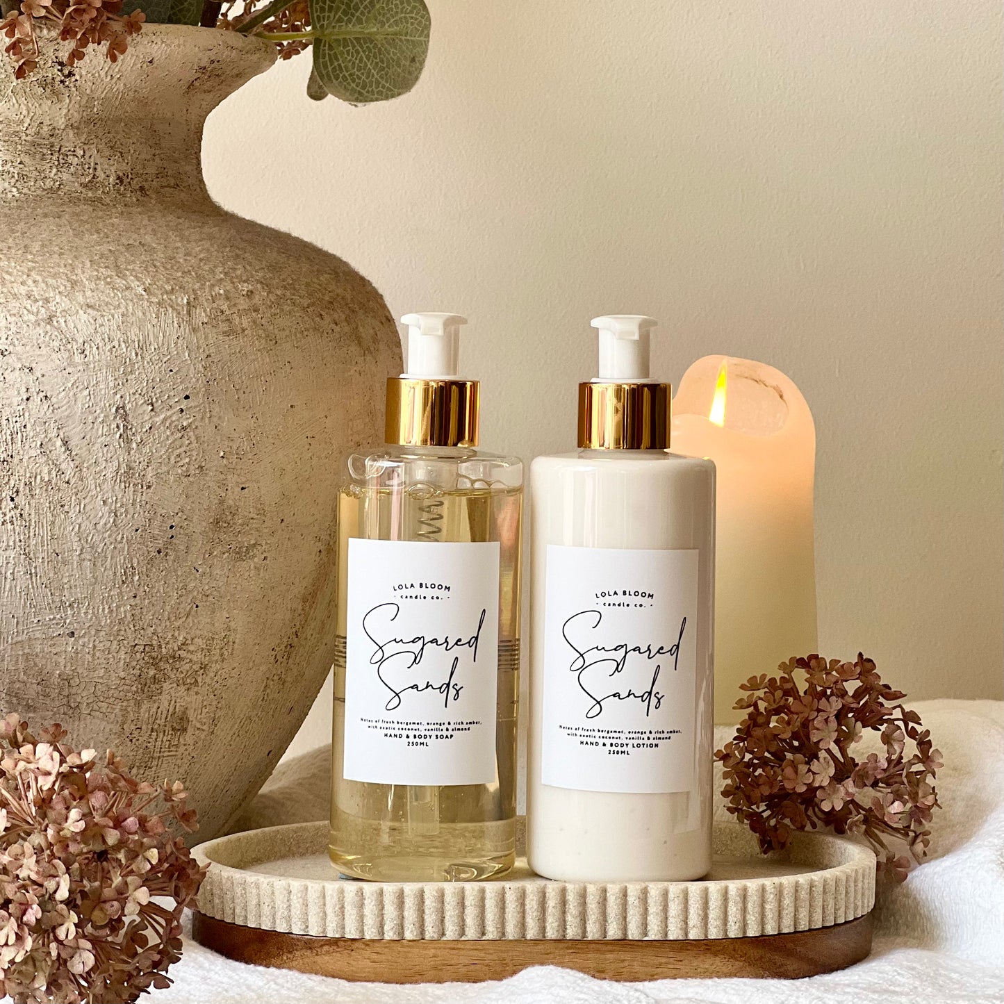 Sugared Sands Soap & Lotion Set
