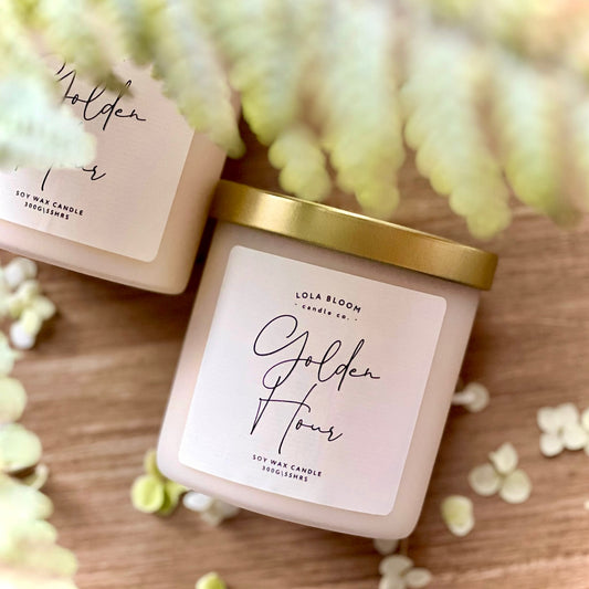 Golden Hour Candle