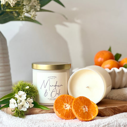 Mandarin & Oak Candle