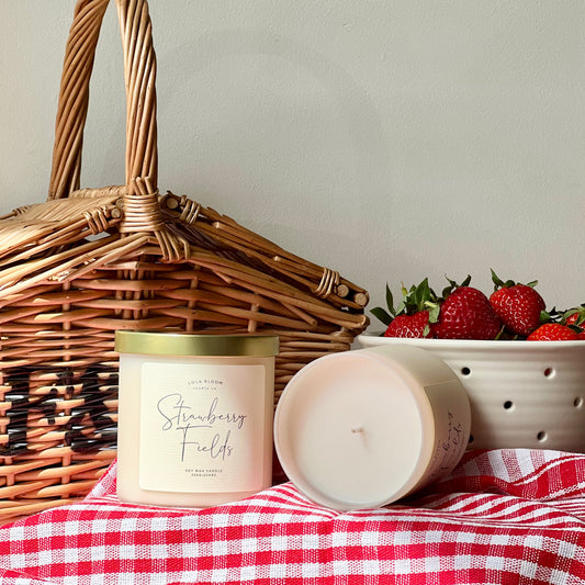 Strawberry Fields Candle